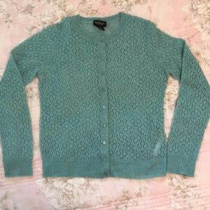 Mint green cashmere sweater S/P